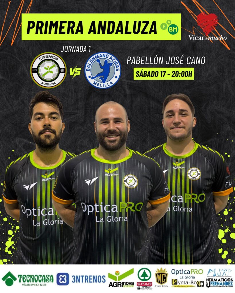 El Óptica Pro C.D. AGRInova BM. Vícar arranca la temporada en Primera Andaluza este sábado